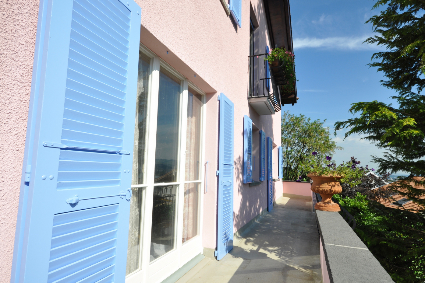 Balkon Hauptfassade
