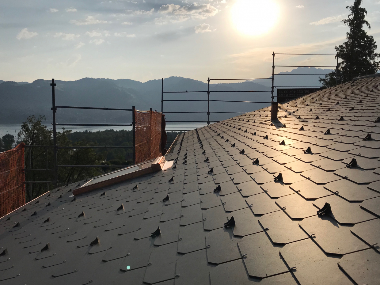 Dachfläche neu und energetisch saniert